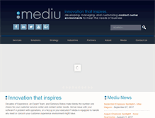 Tablet Screenshot of mediu.com